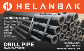HELANBAK - DRILL PIPE MANUFACTURER CONNECTIONS MAYHEW, API, FEDP