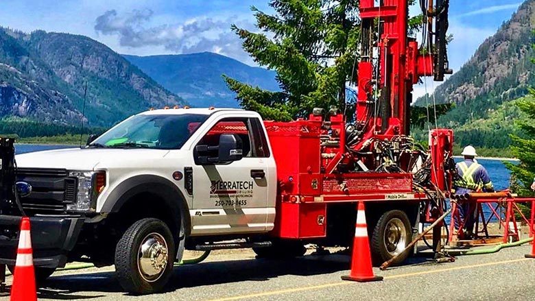 geotechnical drilling rig