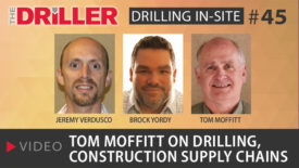 Drilling In-Site episode 45: Tom Moffitt on Drilling, Construction Supply Chains