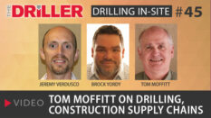 Drilling In-Site episode 45: Tom Moffitt on Drilling, Construction Supply Chains