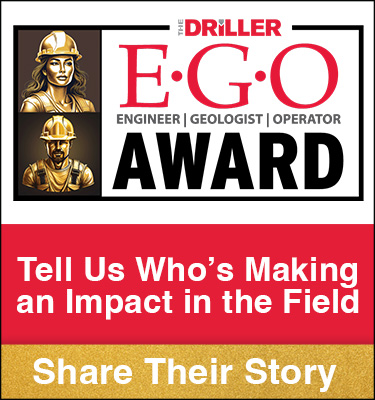 The Driller E.G.O. Award - Enter now!